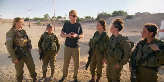 Is Conan Thinking of Enlisting in the Israeli Army?